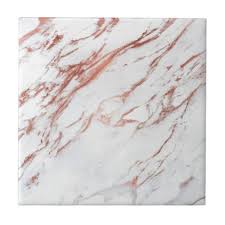 Black And Gold Marble Tiles Bathroom Rose Gold Marble Ceramic Tile Zazzle Com Rose Gold Marble Marble Ceramics Gold Marble