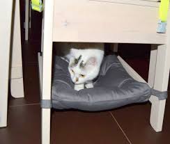 Cat Chair Hammock So Cushy Your Cat Will Love It Ikea Hackers Diy Cat Hammock Diy Hammock Chair Hammock Chair
