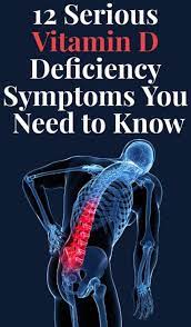 12 Serious Vitamin D Deficiency Symptoms You Need To Know Vitamin D Deficiency Symptoms Vitamin D Deficiency Vitamin D