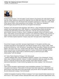 Sulaiman shah yang berasal daripada suku qayi. 384 Ikhtibar Dari Kejatuhan Kerajaan Uthmaniyah