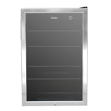 Danby 117 can beverage center. Haier America Compact Refrigerator Stainless Steel Hebf100bxs Rona