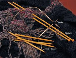 There was a stretch of time in which knitters awkwardly worked on straight needles, but those are hard on the wrists and limiting in what you can do with them. Types Of Knitting Needles Dummies