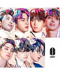 Who is v of bts bangtan boys? Drawing Of All Bts Members Novocom Top