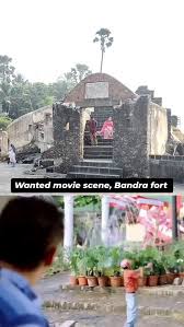 Wanted movie scene, Bandra fort ...