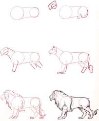 How To Draw Easy Animals Step By Step Image Guide Animal Drawings Drawing Tutorial Easy Drawings