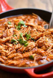 Einfache Mexikanische Chicken Tinga Tinga Recipe Mexican Chicken Recipes Food