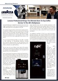 I have a machine and pod subscription, for which i got the machine for £1 and i have to buy 10 boxes of pods 10 times. Fmuk Lavazza Professional Brings The Ultimate Bean To Cup Coffee Service To Uk Workplaces