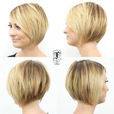 стрижка боб градуированный боб каре с пышным затылком и удлинением к лицу Zhenskaya Strizhka Bob Kare Shema Vypolneniya Raznovidnosti I Varianty Ukladki 49 Foto