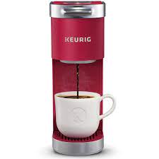 Keurig® partnered with industry experts to find a way to incorporate recycled plastics into the product lineup. Keurig K Mini Plus Single Serve K Cup Pod Coffee Maker Cardinal Red Walmart Com Walmart Com