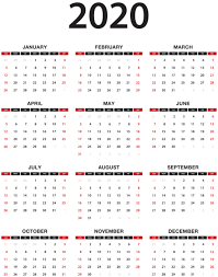 2020 Calendar Transparent Png Clip Art Clip Art Free Clip Art Calendar