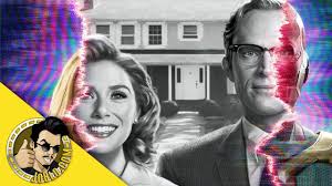 Wanda addresses vision's worries when he grows suspicious of the neighbors' strange blends the style of classic sitcoms with the mcu in which wanda maximoff and vision. Marvel S Wandavision Review Youtube