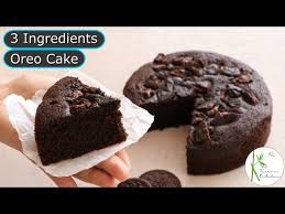 How has it been so long since i've baked a layer cake?! Only 3 Ingredients Oreo Biscuit Cake Eggless Chocolate Cake Recipe The Terrace Kitchen Youtube