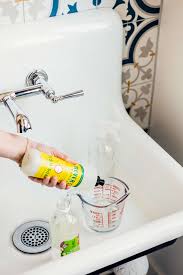Fill the spray bottle with water. How To Clean Glass Shower Doors Step By Step With Pictures Apartment Therapy