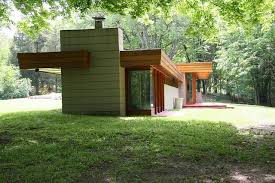 Eric And Pat Pratt Residence Galesburg Michigan 1951 Usonian Style Frank Lloyd Wrig Frank Lloyd Wright Architecture Usonian Style Frank Lloyd Wright Style