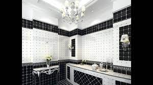 A simple black and white bathroom is the perfect foundation for showcasing your creativity. Black And White Bathroom Tile Ideas Youtube