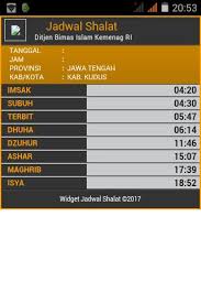 Tujuannya agar bisa melaksanakan ibadah sholat lima waktu tepat waktu. Jadwal Shalat Untuk Wilayah Kudus Jawa Tengah For Android Apk Download