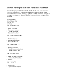 Metode penelitian kuantitatif menggunakan data numerik dan menekankan proses penelitian pada pengukuran hasil yang objektif menggunakan analisis statistik. Contoh Laporan Penelitian Kualitatif Mosaicone