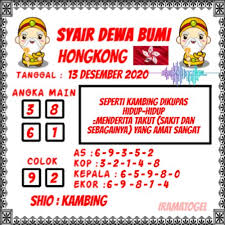Syair Hk Minggu 13 Desember 2020 Hk Jitu Syair Win