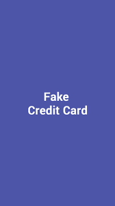 The cvv made up of three digits represent the card verification value on the back of the card required for payment, so be careful to hide this code. Fake Credit Card Maker For Android Apk Download