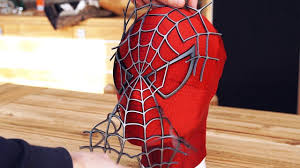 How to make spiderman mask. Making The Spider Man Mask Tobey Maguire Raimi Movie Costume Spiderman Spiderman Face Spiderman Costume