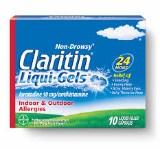 claritin liqui gels 24 hour relieve allergy symptoms