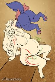 Rule34 - If it exists, there is porn of it  sassylebraix, amaterasu, oki ( okami)  5043291