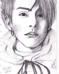 Dylan Wang Art Sketches Drawings