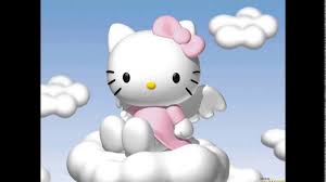 Ivory, beige, and dark wood furnishings fade into the background, allowing the accent wall to truly shine. Sanrio Hello Kitty Wallpaper 2021 Cute Wallpapers