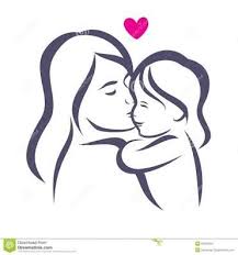 Resultado De Imagem Para Silueta Madre E Hijo Mother And Daughter Drawing Mom Daughter Tattoos Mother Tattoos
