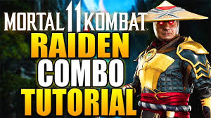 Character customization for raiden from mortal kombat 11 on the xbox one x. Mortal Kombat 11 Raiden Combos Mortal Kombat 11 Raiden Combo Tutorial Daryus P Youtube