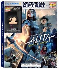 Battle angel is a 2019 american cyberpunk action film based on japanese manga artist yukito kishiro's 1990s series battle angel alita and its 1993 original video animation adaptation, battle angel. Alita Battle Angel Blu Ray Motorball Funko Gift Set Pre Orders Are Live