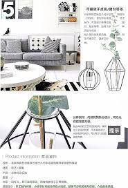 简约欧式铁艺几何玻璃水培容器仿真花瓶装饰摆件客厅餐桌清装花插 tmall com天猫 outdoor furniture sets furniture sets furniture