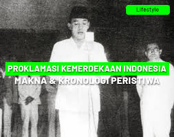 P r o k l a m a s i kami bangsa indonesia dengan ini menjatakan kemerdekaan indonesia. Jluuw32k0w03am
