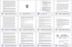 Contoh Materi Mos Masa Orientasi Sekolah Format Microsoft Word Sekolah Microsoft Tata Krama