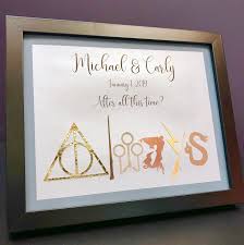 Personalized Harry Potter Wedding Gift Harry Potter Wedding Frame After All This T Harry Potter Wedding Gifts Harry Potter Wedding Harry Potter Wedding Theme