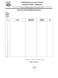 Jika anda menekan tombol download berarti anda telah menyetujui semua ketentuan di web ini. Contoh Daftar Hadir Rapat Pdf