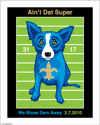 We Blues Dem Away Ain T Dat Super George Rodrigue Studios