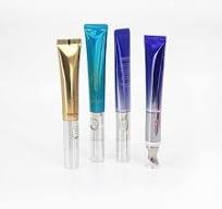 Eye Cream Tube with Metal Applicator, Vibrating Eye Cream Tube