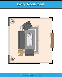 Small Living Room Floor Plan Layout With Sofa And 2 Chairs Facing A Tv Livingroomfurn Living Room Floor Plans Living Room Furniture Layout Livingroom Layout