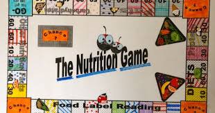 Health Lesson Nutrition Facts Board Game Fun Educational And Editable