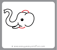 Draw two ovals that will help to define the places for its head and body. How To Draw An Elephant Step By Step Elephant Drawing Tutorial Easy Peasy And Fun