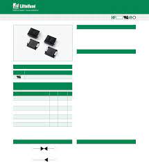 SMDJ-HRA Series Datasheet by Littelfuse Inc. | Digi-Key Electronics