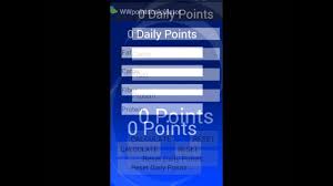 Weight Watchers Points Plus Calculator Tracker Android App
