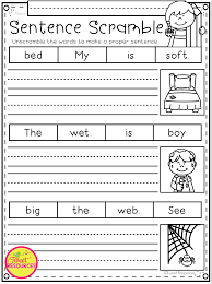 Preschool worksheets and online activities. 1st Grade Language Arts Worksheets Incredible Phonicsence Scrambles By Tweet Resources Writingences Kindergarten Reading Samsfriedchickenanddonuts