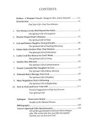 The most common spiritual gifts for women material is metal. Women Gifted For Ministry How To Discover And Practice Your Spiritual Gifts Ruth Towns Elmer L Towns 9780785245995 Christianbook Com