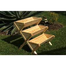 Eden Waterfall Garden Table Rsi 3tr 37 The Home Depot Garden Table Wood Raised Garden Bed Garden Beds