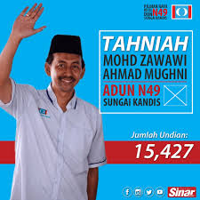 .pembangkang di selangor pada pilihan raya kecil (prk) sungai kandis 4 ogos depan. Keputusan Pilihan Raya Kecil Sungai Kandis N49 2018 Blog Ibu Mifzal