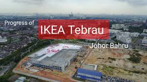 Hundreds of shoppers queued up outside toppen shopping centre on wednesday (nov 13) ahead of its official opening to catch the first glimpse of johor bahru's newest megamall. Progress Of Ikea Tebrau Johor Bahru 27 March 2017 Youtube