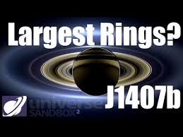 434 light years from earth. Steam Community Video Huge Planetary Rings Of J1407b In Universe Sandbox 2