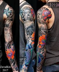 Koi tattoo sleeve dragon sleeve tattoos japanese sleeve tattoos tattoo sleeve designs diy tattoo gold tattoo body art tattoos cool tattoos tatoos. Japanese Unique Japanese Full Sleeve Tattoo Design Novocom Top